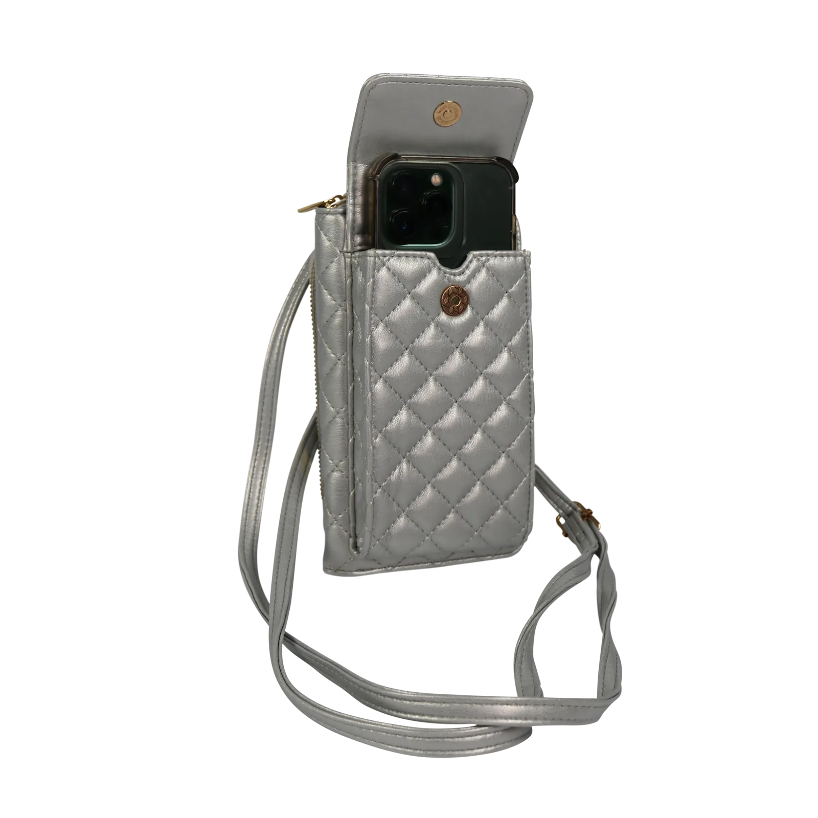 Mr Phone Crossbody- Platinum