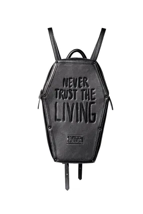 Never Trust - Coffin Backpack