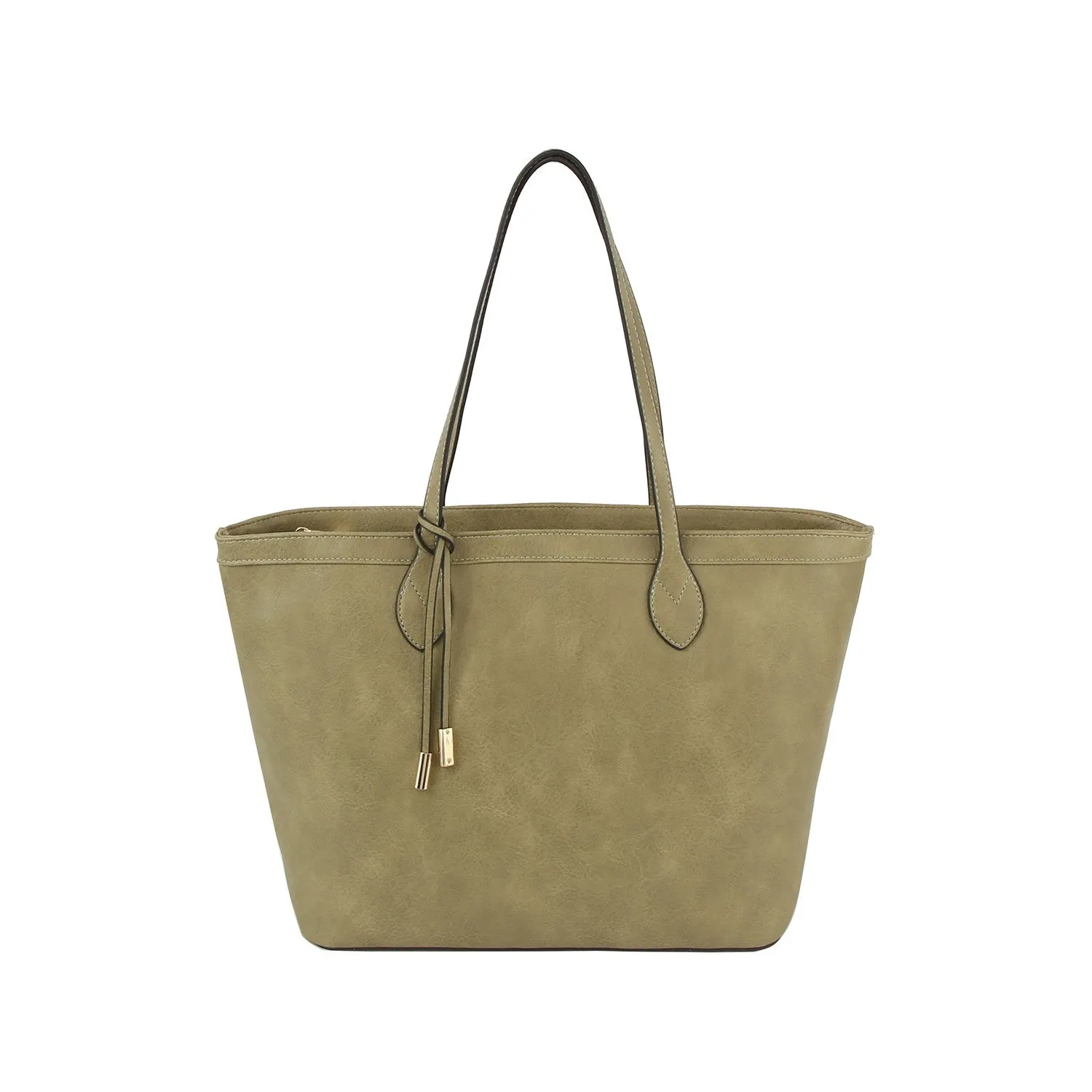 Olive Shopper Tote Bag