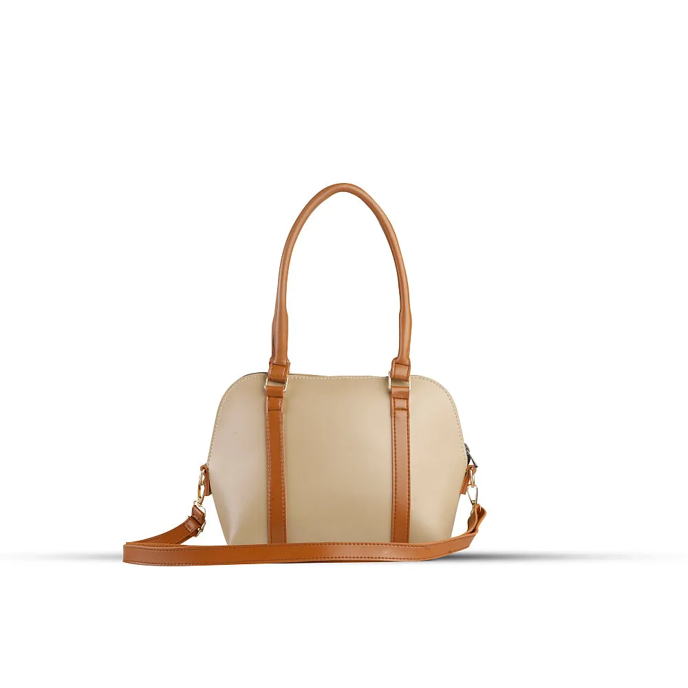 OLIVIA BEIGE HANDBAG