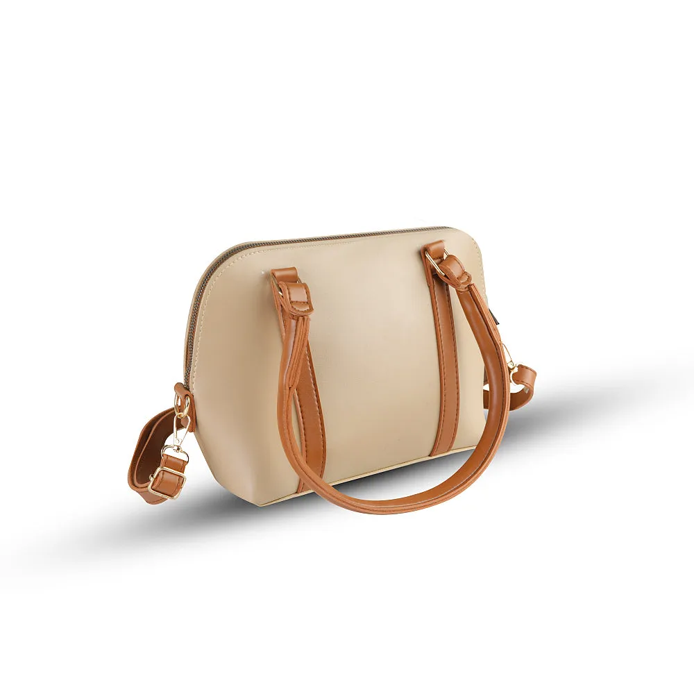 OLIVIA BEIGE HANDBAG