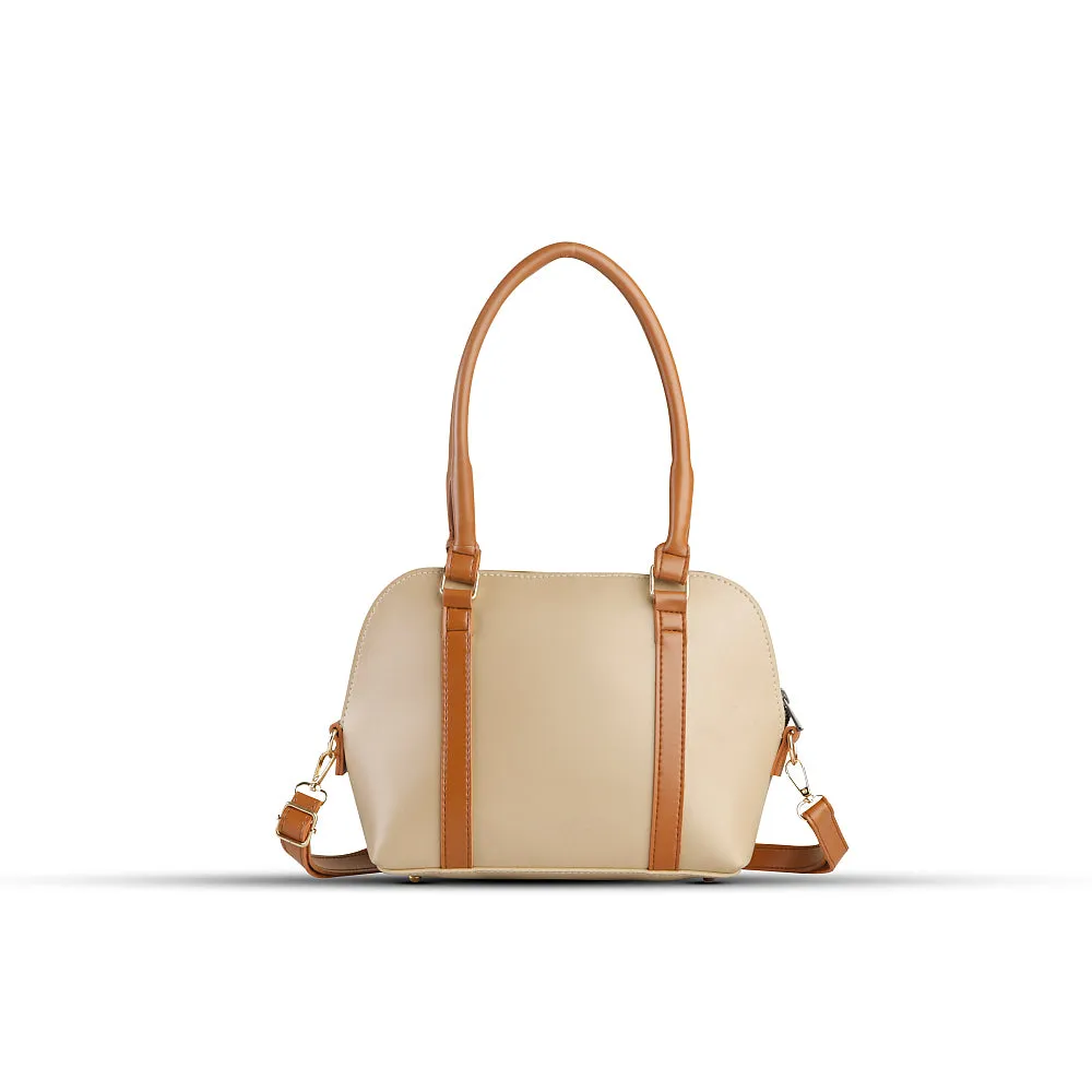 OLIVIA BEIGE HANDBAG