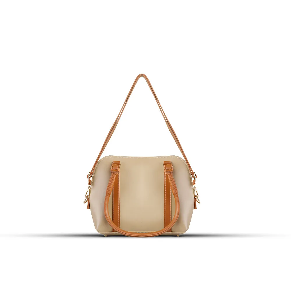 OLIVIA BEIGE HANDBAG