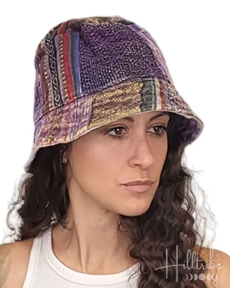 Purple Montego Bay Bucket Hat