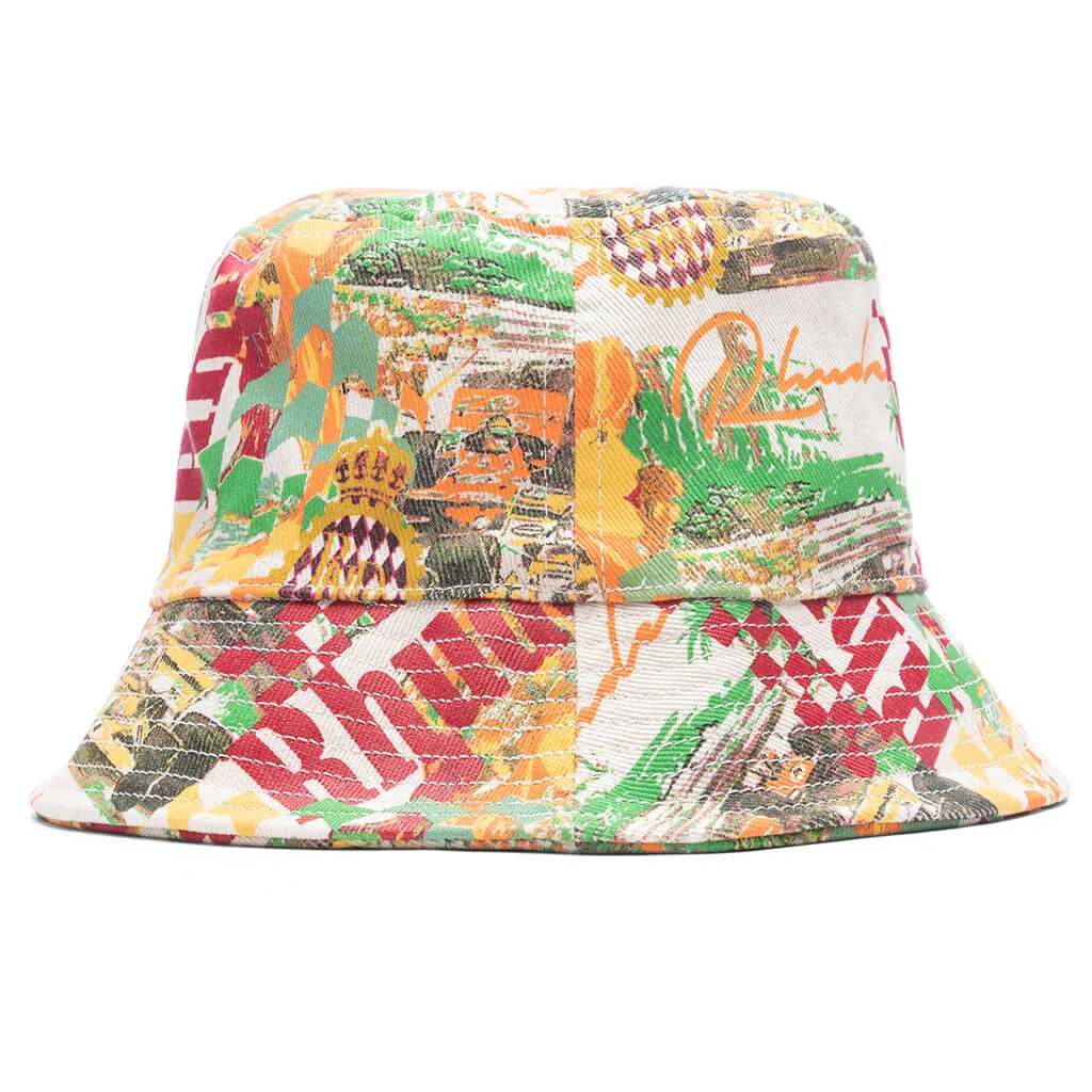 Racing Bucket Hat - Yellow