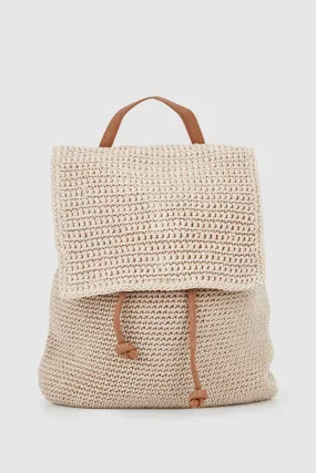 Rayon Crochet Backpack