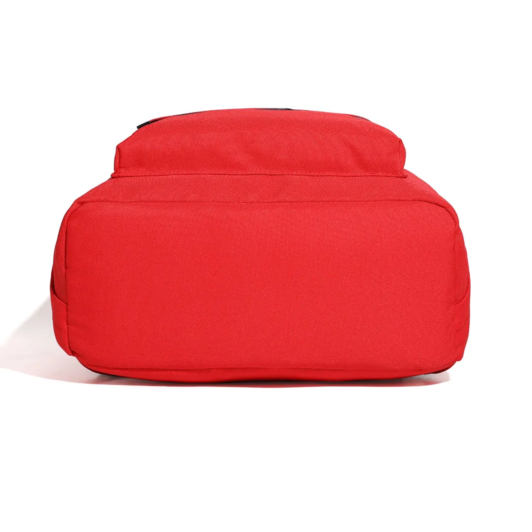 Red Nylon Backpack