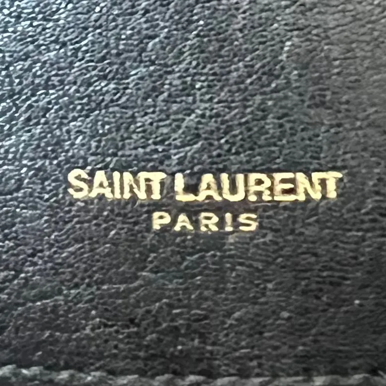 Saint Laurent COLLEGE LARGE CHAIN BAG IN QUILTED LEATHER