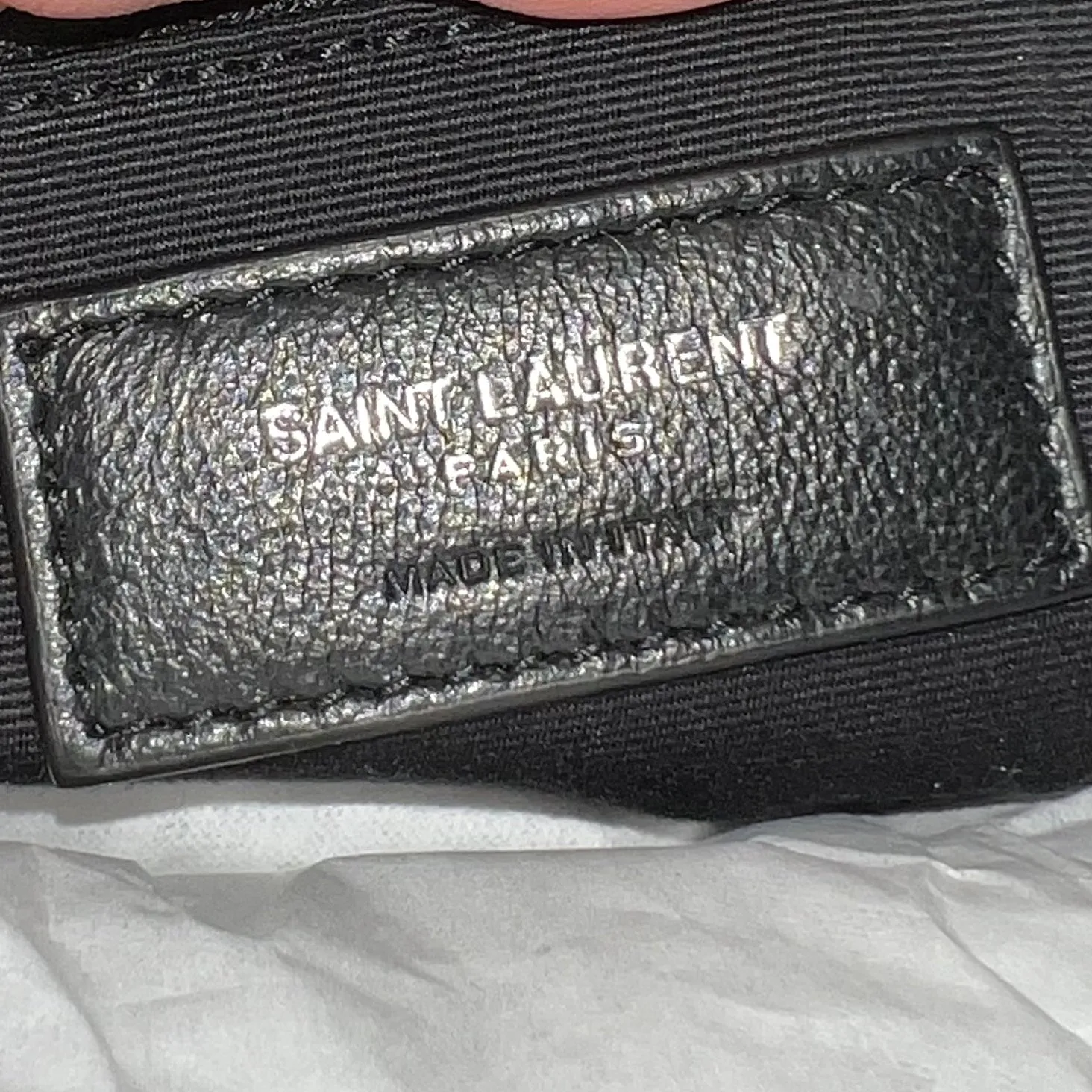 Saint Laurent PUFFER LOU MEDIUM CHAIN BAG IN QUILTED LAMBSKIN