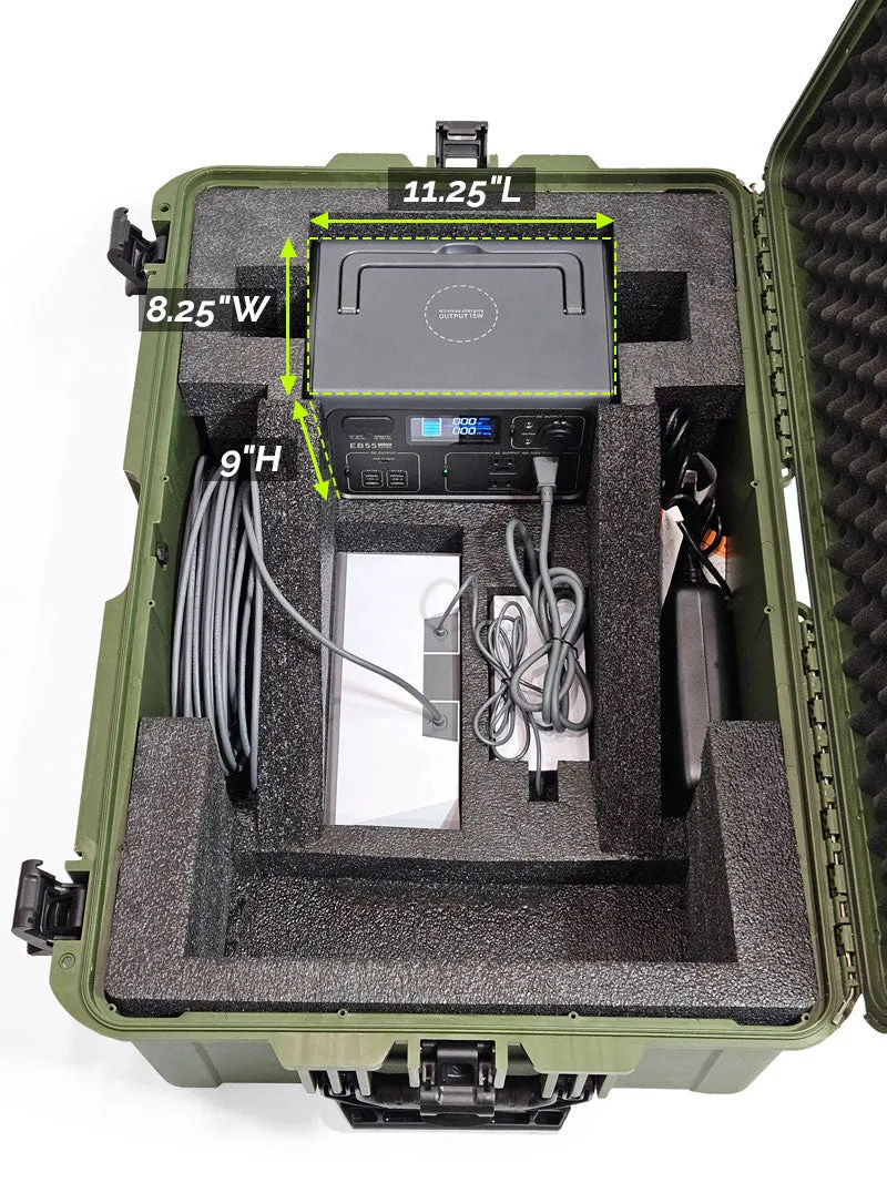 SATGEAR S1 - Gen 3 Rolling Starlink Hard Case with Trolley Handle