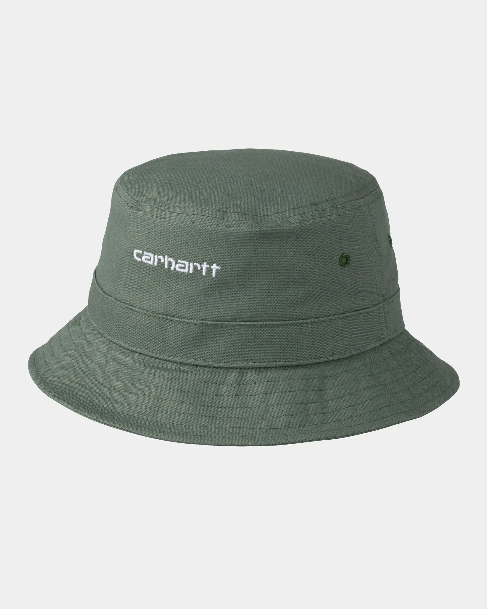 Script Bucket Hat | Park / White