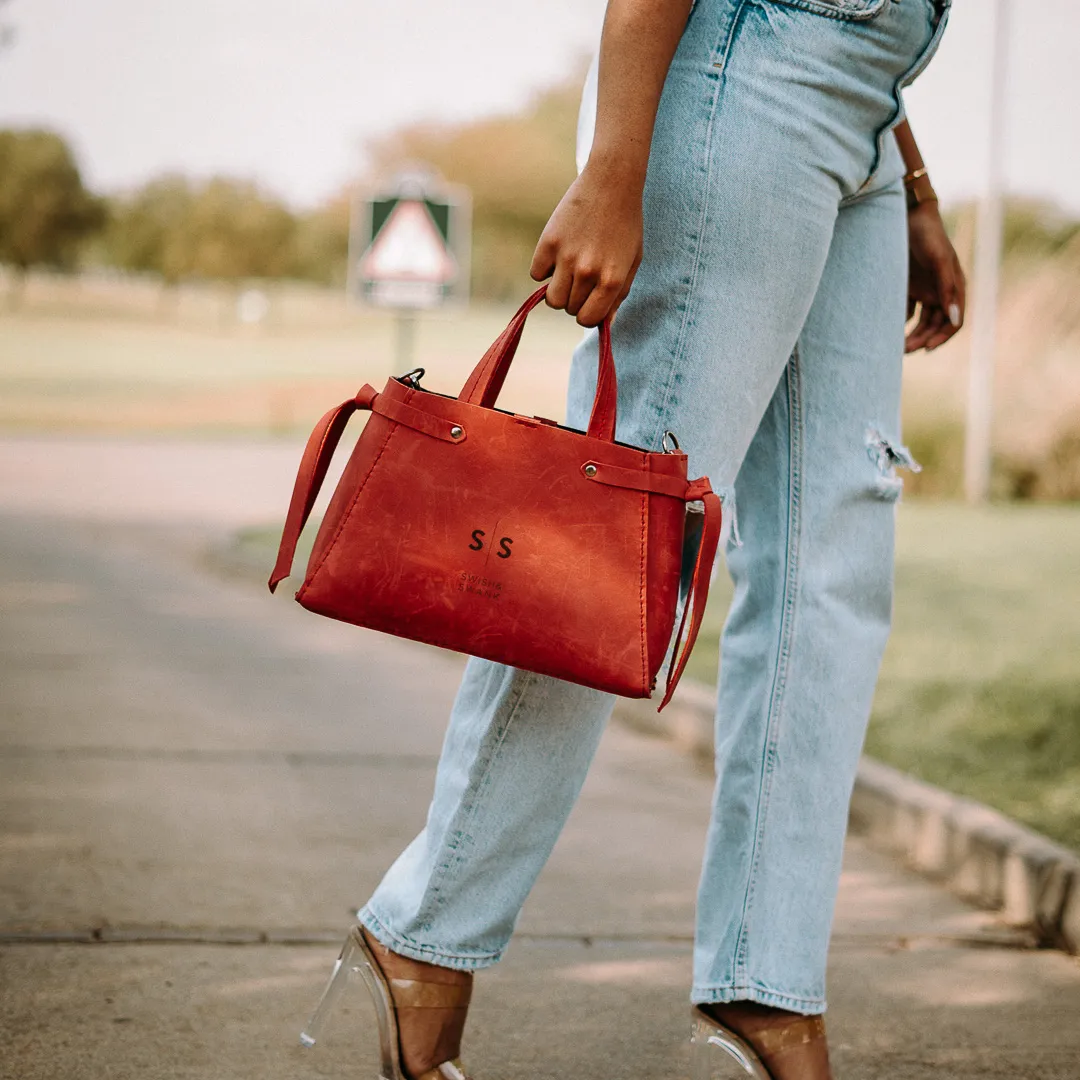 Small Ruby Handbag - Ruby Red Edition.