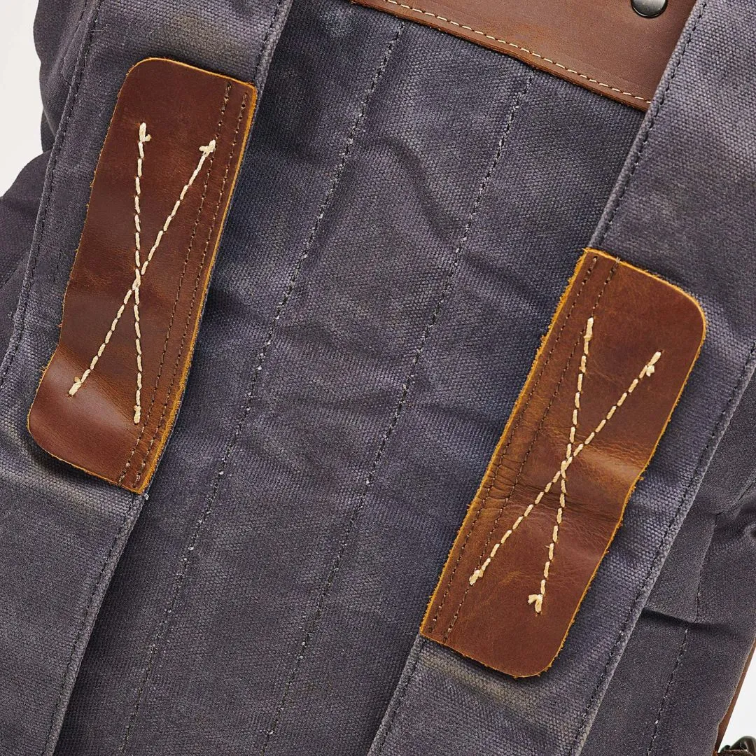 Thames - Waxed Canvas Backpack