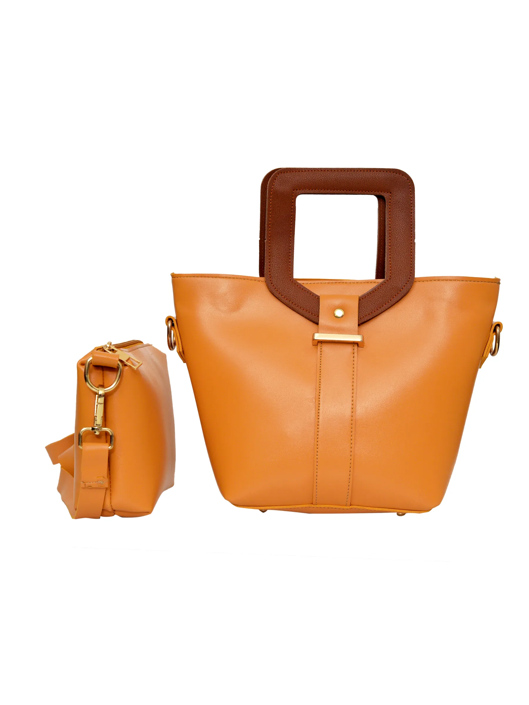 VOYAGE YELLOW HANDBAG