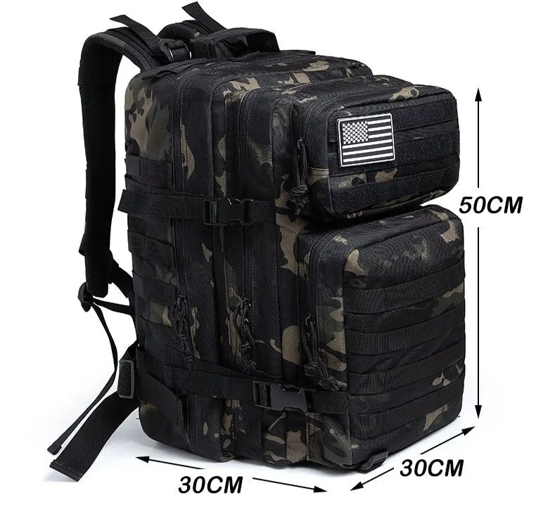 Waterproof 50L Tactical Backpack